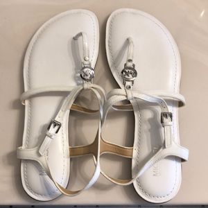 Michael kors sandals white